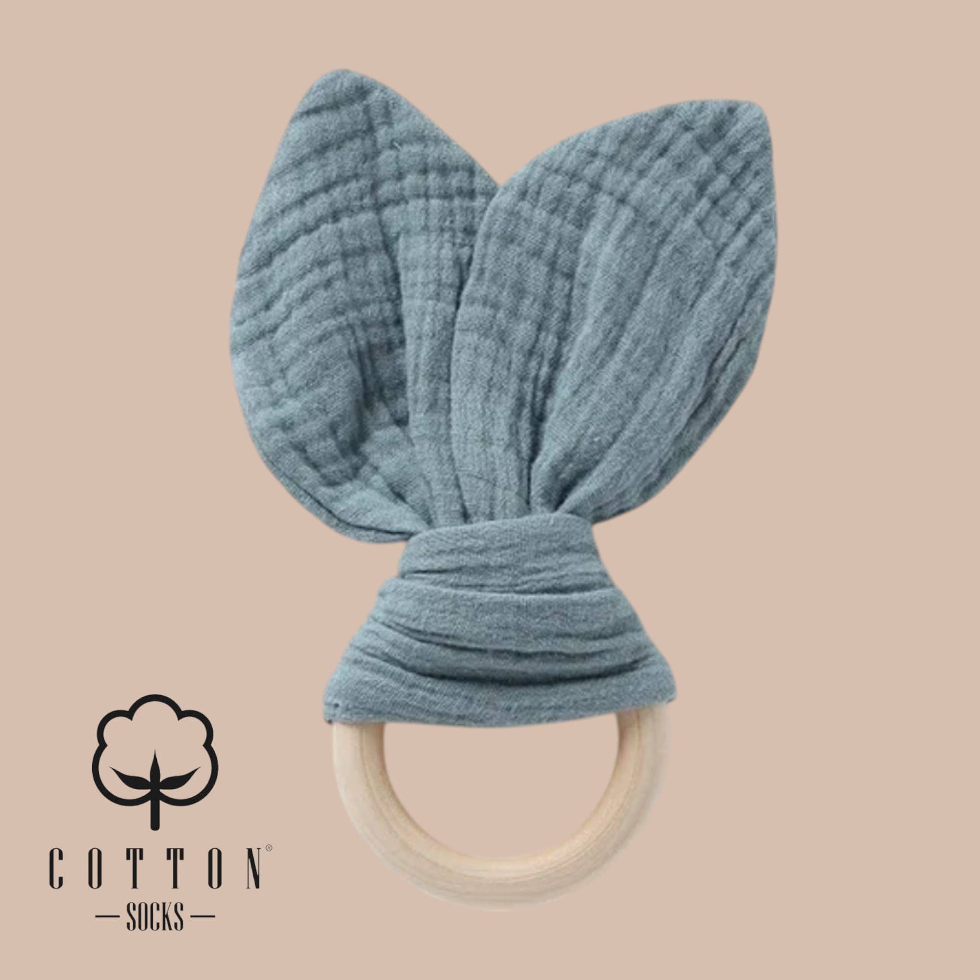 Organic Cotton Muslin Teether