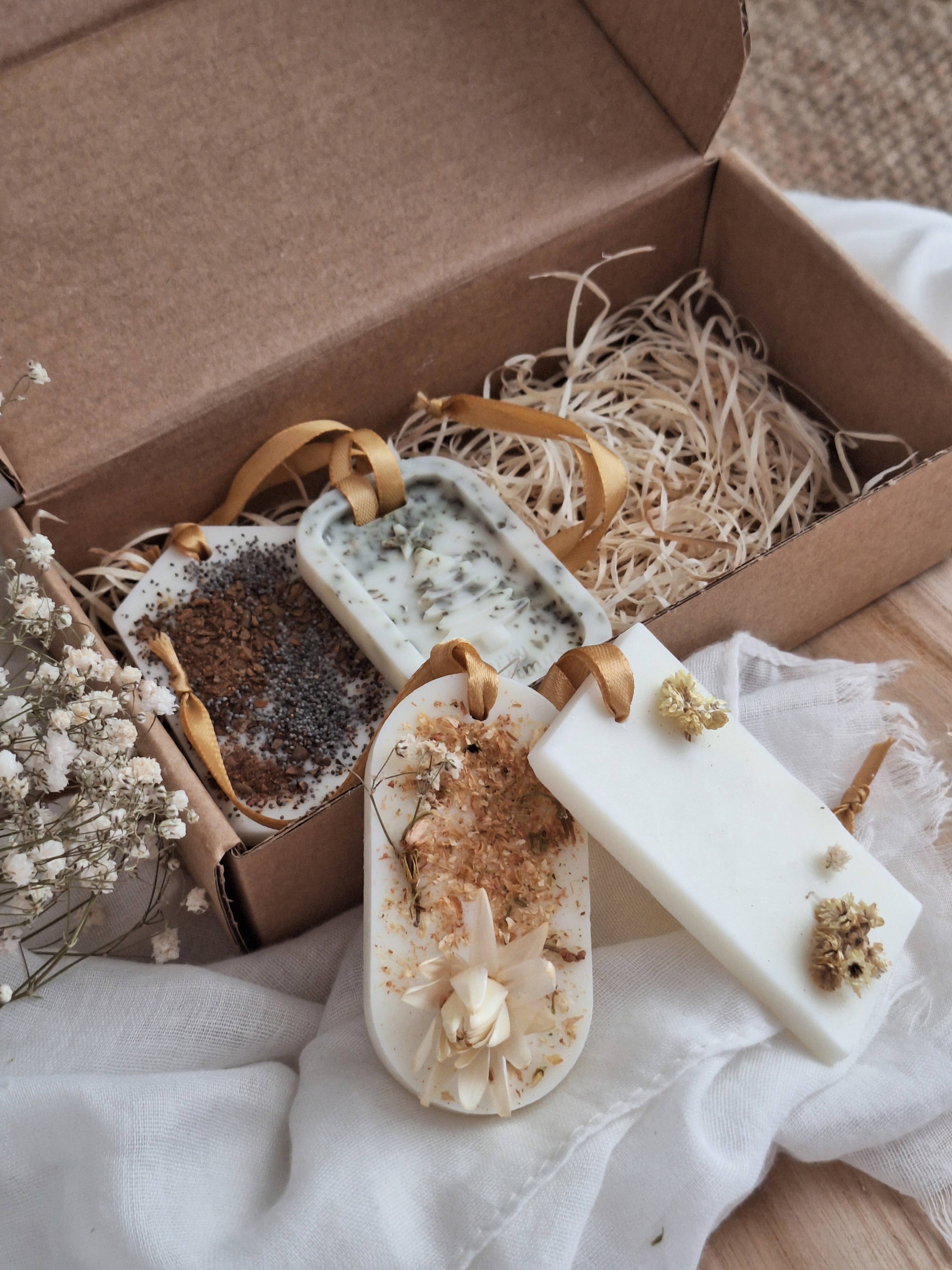 Solid air freshener pack - Wax Bars - The Seasons - 4PCS