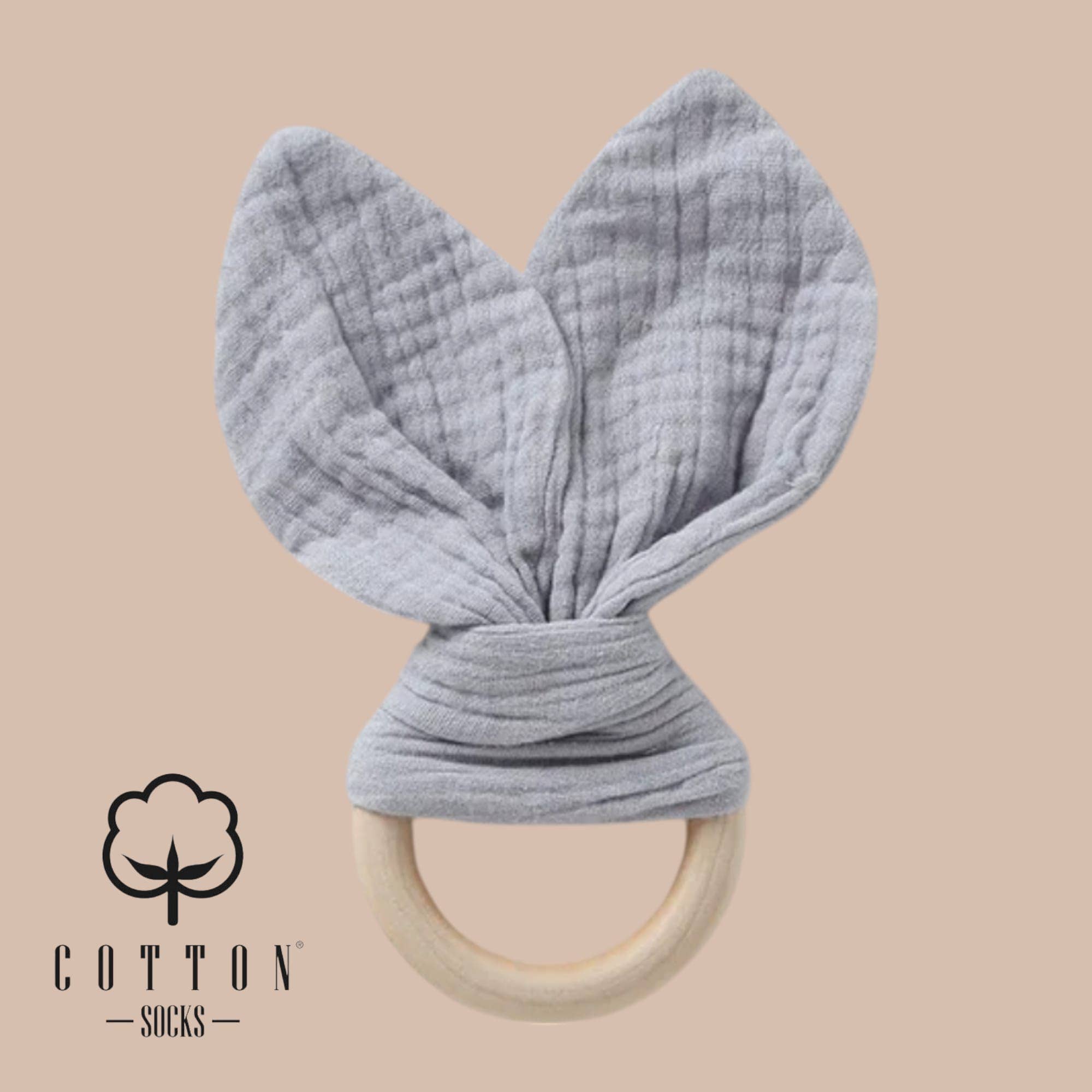 Organic Cotton Muslin Teether