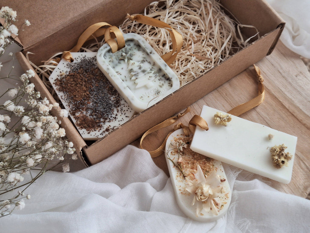 Solid air freshener pack - Wax Bars - The Seasons - 4PCS