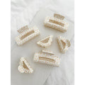 Assorted Flower Print Hair Claws - AGARO