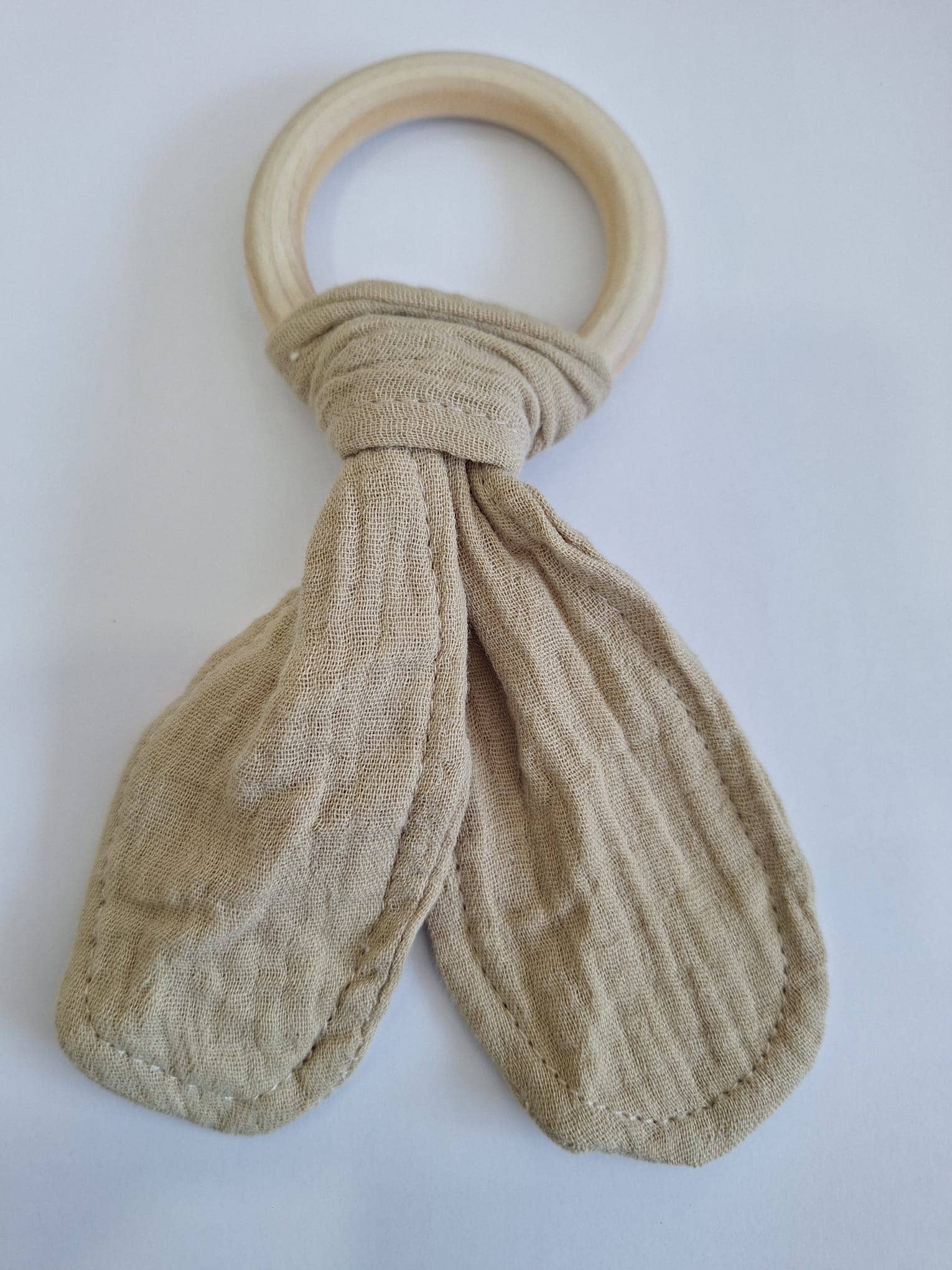 Organic Cotton Muslin Teether