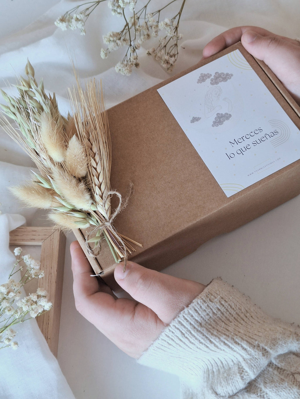 Soy candle gift pack "You deserve what you dream of.."