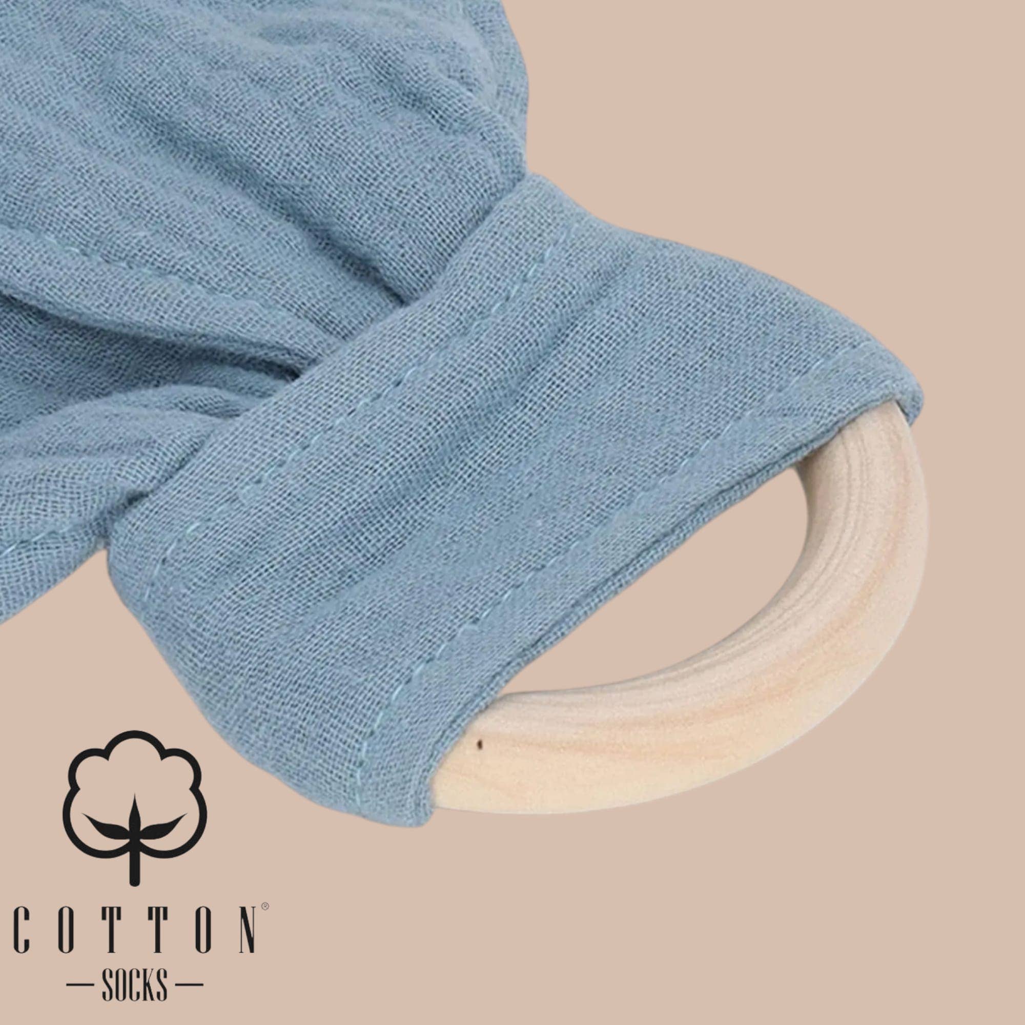 Organic Cotton Muslin Teether