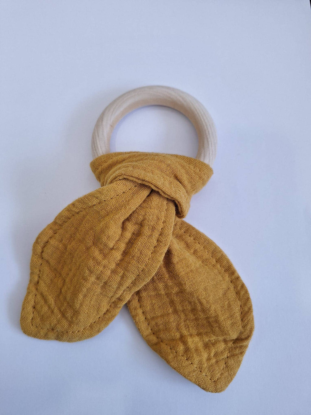 Organic Cotton Muslin Teether