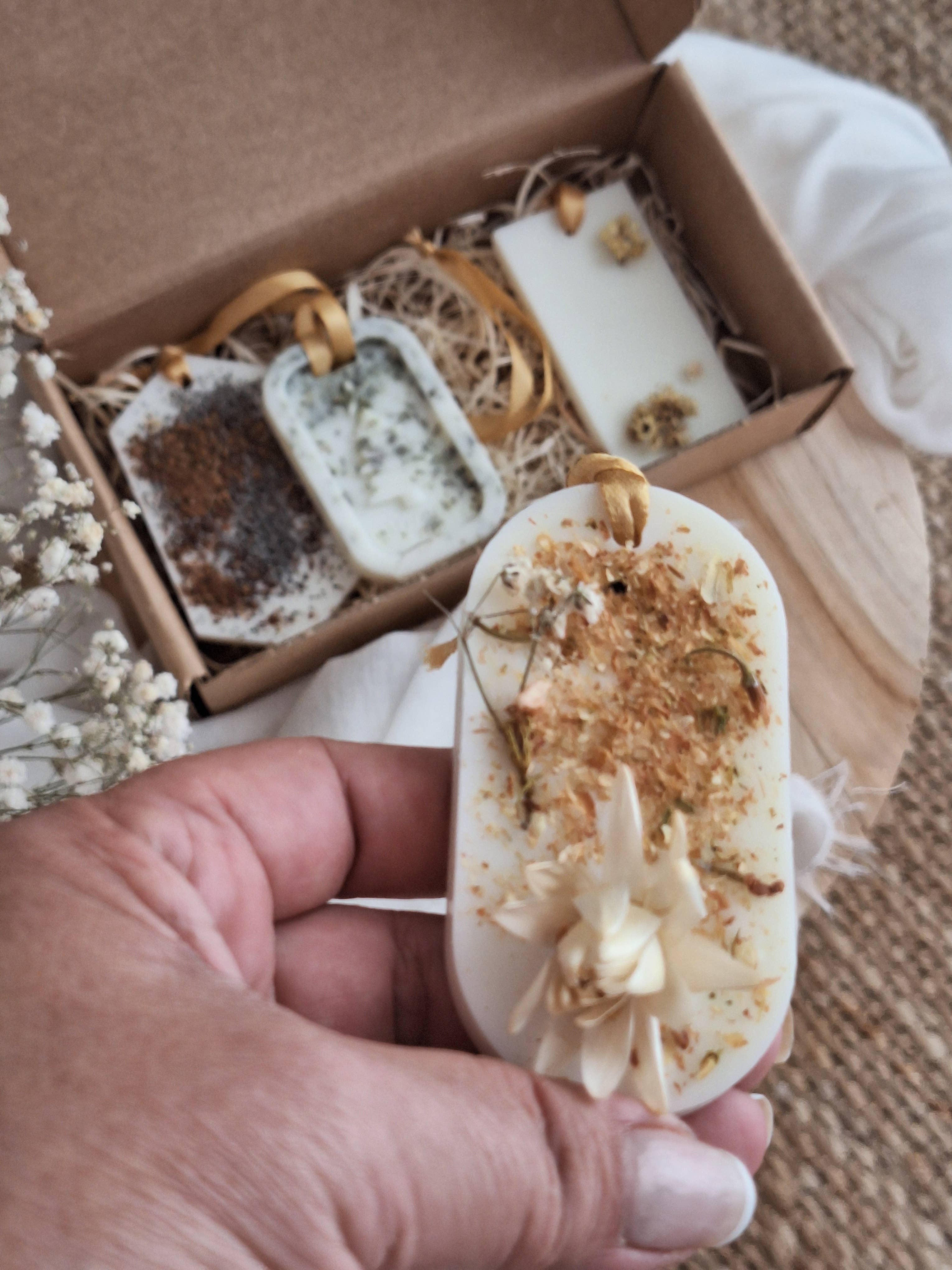 Solid air freshener pack - Wax Bars - The Seasons - 4PCS