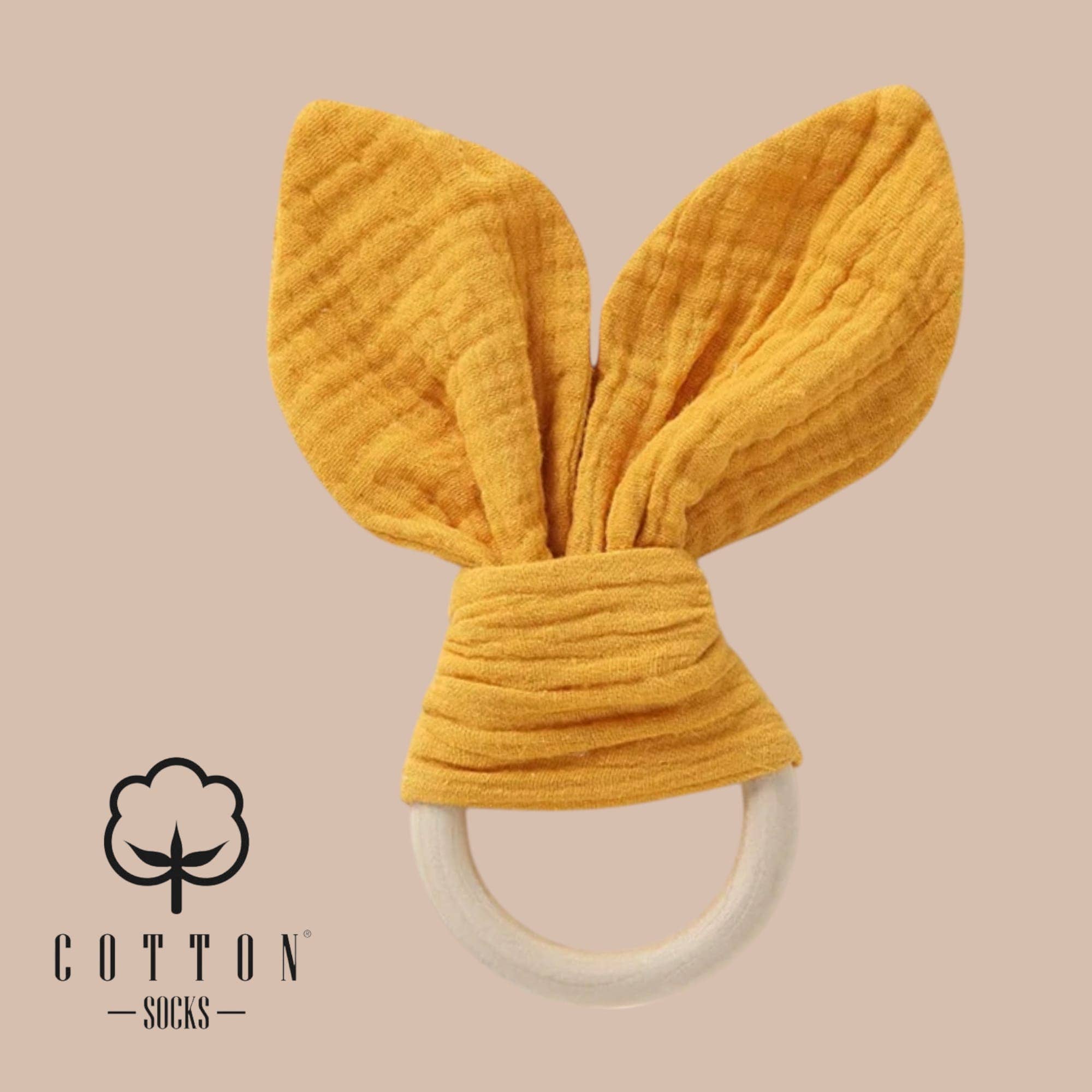 Organic Cotton Muslin Teether