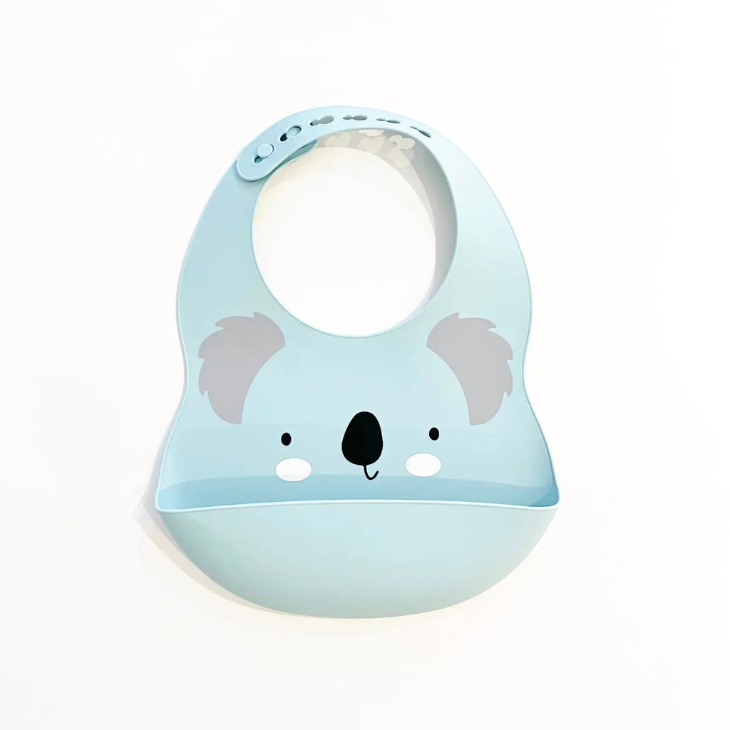 Silicone bib for babies and children- Animal Bib