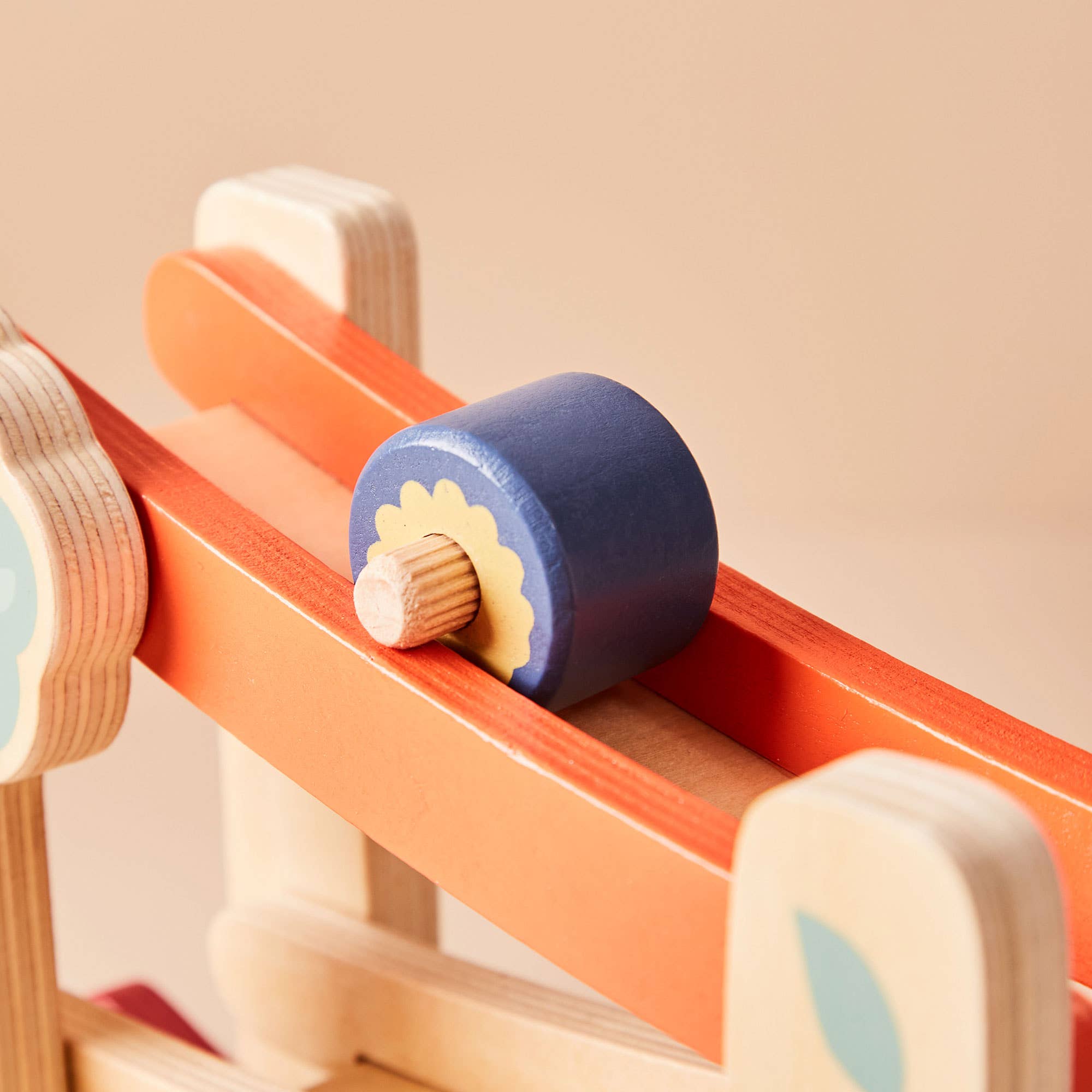 Just Bee Kids Wooden Garden Roller Ramp Toy