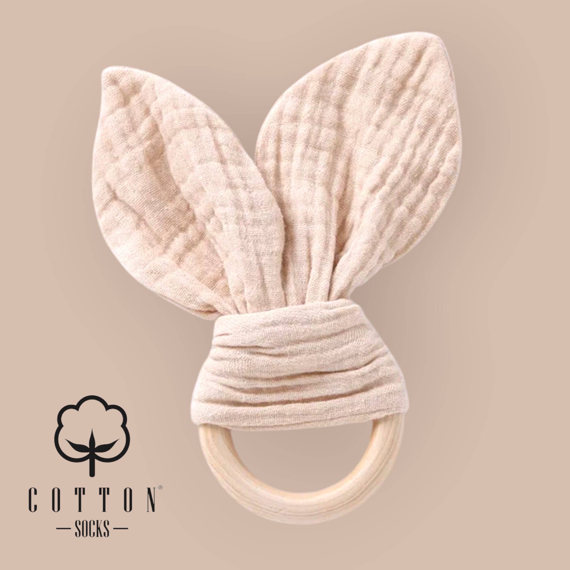 Organic Cotton Muslin Teether