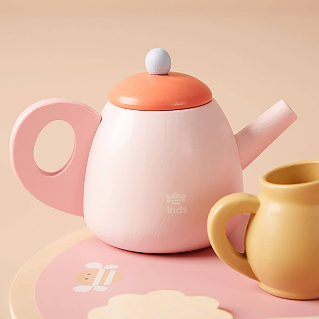 Just Bee Kids Wooden Tea Set FSC