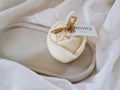Decorative soy wax candle, ylang-ylang flower and jasmine