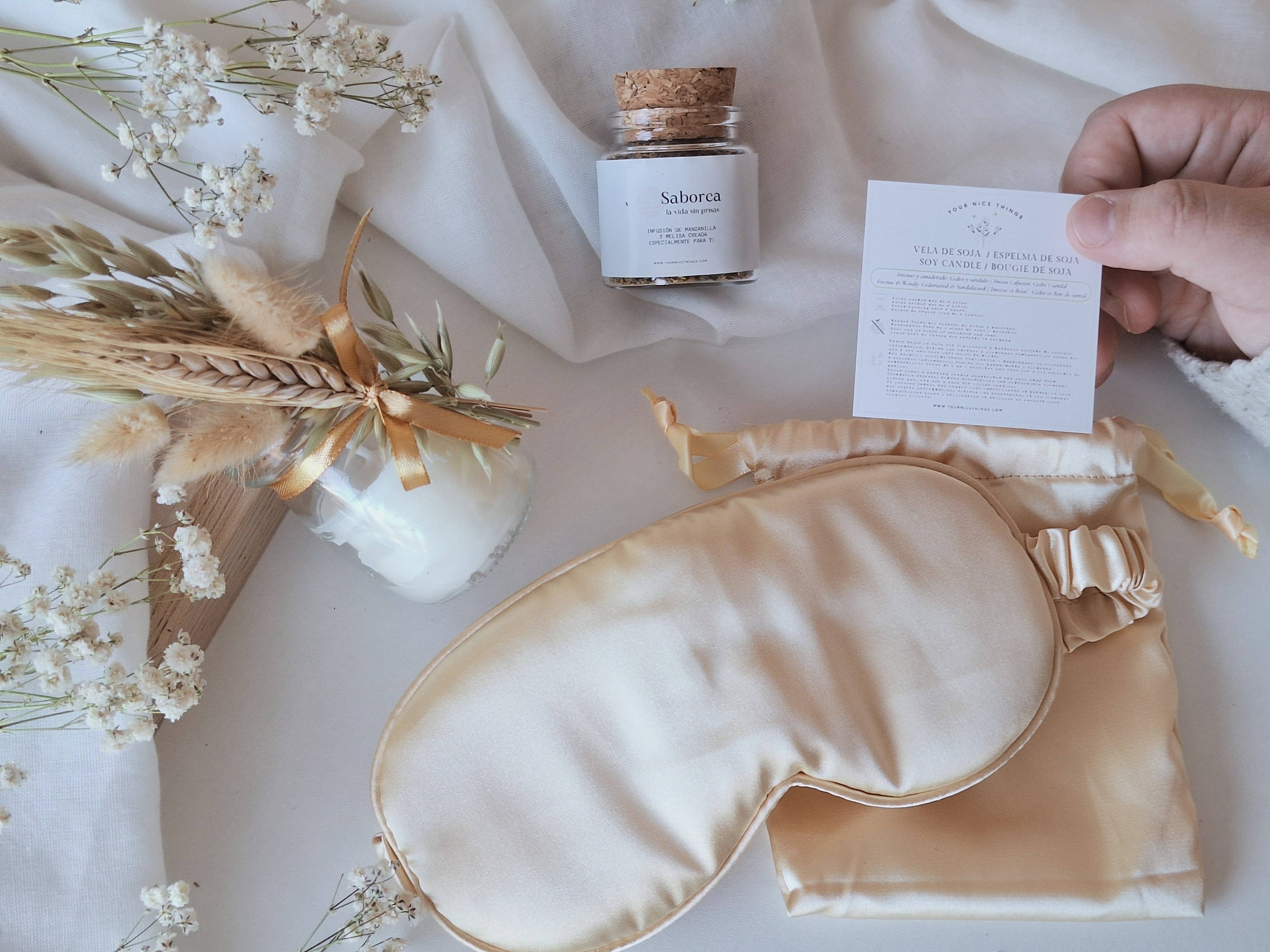 Soy candle gift pack "You deserve what you dream of.."