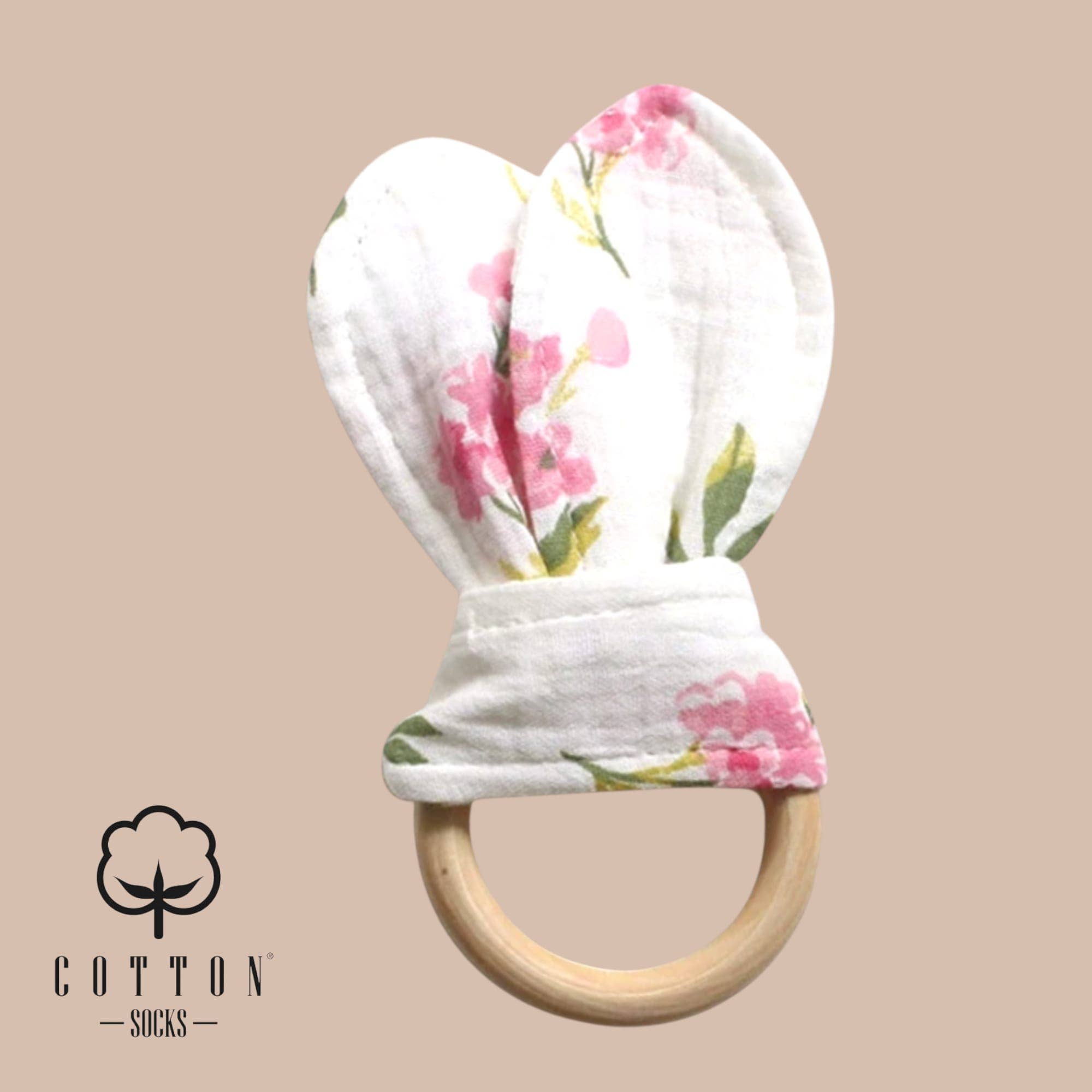 Organic Cotton Muslin Teether